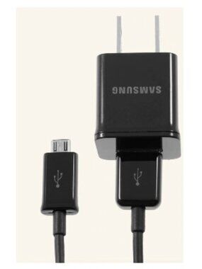 Genuine OEM Samsung Travel Wall Charger Adapter Micro USB Cable